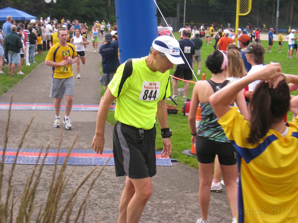 Solstice 10K 2010-06 0420.jpg - The 2010 running of the Northville Michigan Solstice 10K race. Six miles of heat, humidity and hills.